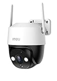 Imou 2K Cámara Vigilancia WiFi Exterior 360°, PTZ Cámara IP Vigilancia de Seguridad, AI Detección de Humana, Seguimiento Automático, Sirena, Visión Nocturna Color 30M, Audio Bidireccional, IP66