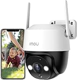 Imou 2K Cámara Vigilancia WiFi Exterior 360°, PTZ Cámara IP Vigilancia de Seguridad, AI Detección de Humana, Seguimiento Automático, Sirena, Visión Nocturna Color 30M, Audio Bidireccional, IP66