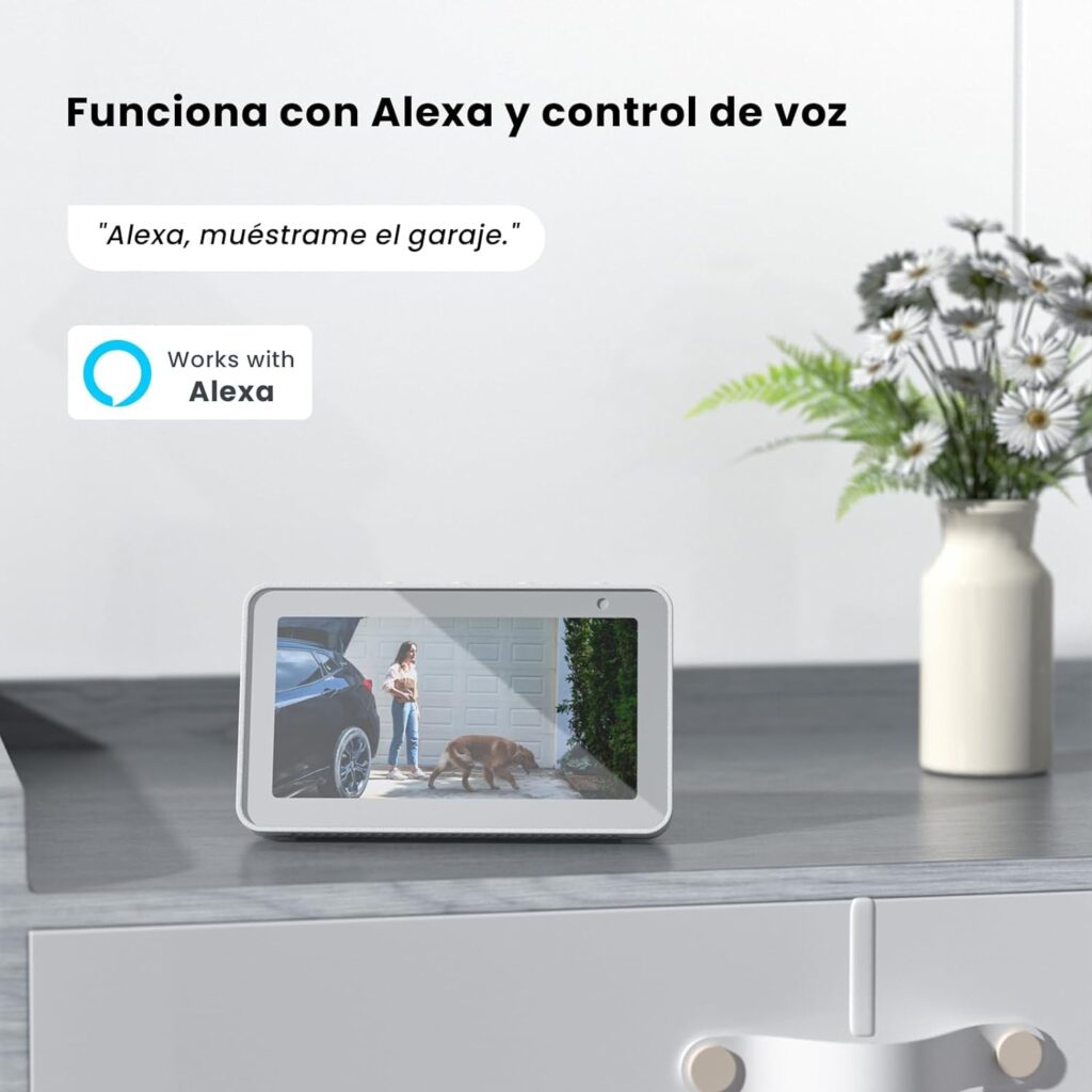 Cámara compatible con Alexa
